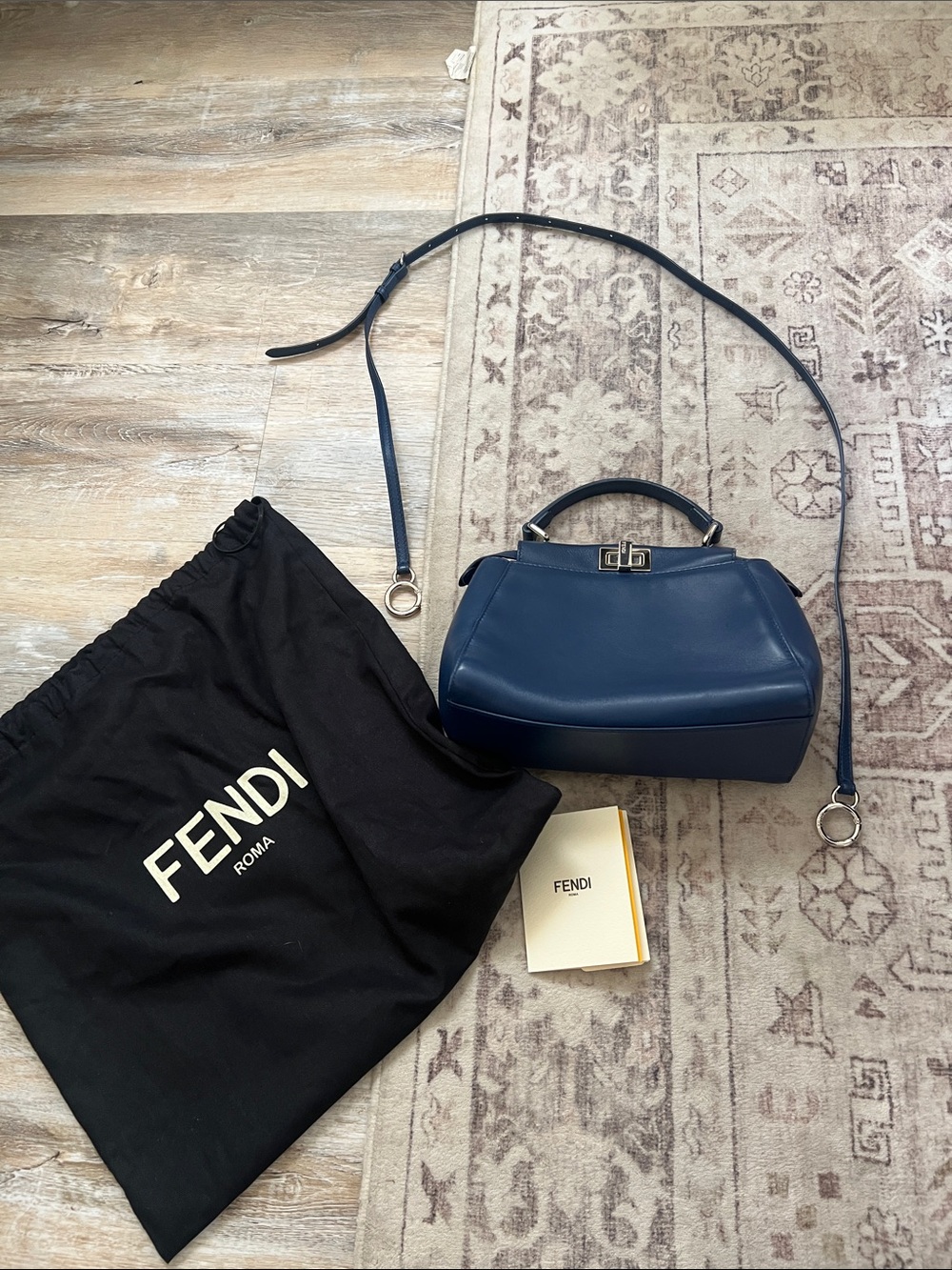 Fendi Navy Blue bag,pristine condition,authentic